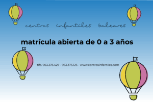 matrícula abierta en centros infantiles en Valencia para el curso 2020-2021